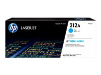 HP 212A - Cyan - original - LaserJet - tonerkassett (W2121A) - för Color LaserJet Enterprise MFP M578; LaserJet Enterprise Flow MFP M578 W2121A