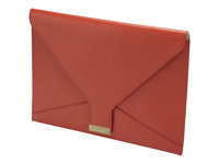 Targus Leather 13.3" Clutch Bag for Ultrabook & Macbook - Notebook-väska - 13.3" - röd TES607EU