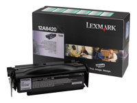 Lexmark - Svart - original - tonerkassett LRP - för Lexmark T430, T430d, T430dn, T430dtn 12A8420