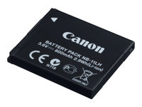 Canon NB-11LH - Batteri - Li-Ion - 800 mAh - för IXUS 17X, 18X, 190; IXY 180, 190, 200, 210, 650; PowerShot SX412, SX430, SX432 9391B001