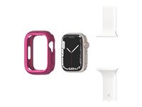 OtterBox EXO EDGE - Stötsskydd för smartwatch - polykarbonat, TPE - renaissance pink - för Apple Watch (45 mm) 77-87554