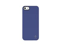 Belkin Shield Matte - Fodral för mobiltelefon - polykarbonat - indigo F8W127VFC06