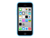 Apple - Fodral för mobiltelefon - silikon - blå MF035ZM/A