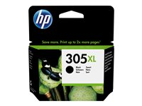 HP 305XL - 4 ml - Lång livslängd - svartfärgad - original - bläckpatron - för Deskjet 23XX, 27XX, 28XX, 41XX, 42XX; DeskJet Plus 41XX; ENVY 60XX, 64XX; ENVY Pro 64XX 3YM62AE#301