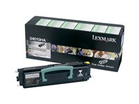 Lexmark - Lång livslängd - svart - original - tonerkassett LRP - för Lexmark E330, E332, E332n, E332tn, E340, E342n, E342tn 34016HE