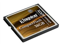 Kingston Ultimate - Flash-minneskort - 16 GB - 600x - CompactFlash CF/16GB-U3