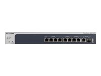 NETGEAR Smart MS510TX - Switch - L3 Lite - smart - 4 x 10/100/1000 + 2 x 100/1000/2.5G/5G + 2 x 100/1000/2.5G - skrivbordsmodell, rackmonterbar MS510TX-100EUS