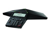 Poly Trio 8300 NR - VoIP-konferenstelefon - med Bluetooth interface med nummerpresentation/samtal väntar - IEEE 802.11a/b/g/n (Wi-Fi)/Bluetooth 5.0 - 3-riktad samtalsförmåg - SIP, SRTP, SDP - 3 linjer - svart 830A0AA