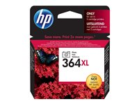 HP 364XL - 6 ml - Lång livslängd - foto-svart - original - blister - bläckpatron (foto) - för Deskjet 35XX; Photosmart 55XX, 55XX B111, 65XX, 7510 C311, 7520, Wireless B110 CB322EE#301