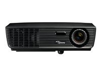 Optoma H180X - DLP-projektor - bärbar - 3D - 3000 ANSI lumen - WXGA (1280 x 800) - 16:10 - 1080p - svart 95.8VG01GC2E