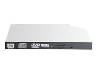 HPE - Diskenhet - DVD-RW - Serial ATA - intern - jacksvart - för ProLiant DL160 Gen8, DL320e Gen8, DL360e Gen8, DL360p Gen8, MicroServer Gen8 652241-B21