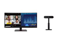 Lenovo ThinkVision P34w-20 - LED-skärm - böjd - 34.14" - med ThinkVision MC 50 skärmwebbkamera 62DCRAT3EU