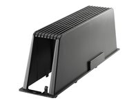 HP - Skydd för portkontroll på stationär dator - bak - svart - för HP 8200, Elite 8000, Elite 8000f, Elite 8300; EliteDesk 800 G1; SignagePlayer mp8000s VN571AA