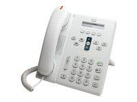 Cisco Unified IP Phone 6921 Slimline - VoIP-telefon - SCCP, SIP - multilinje - vit CP-6921-WL-K9=