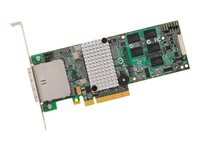 LSI MegaRAID SAS 9280-8e - Kontrollerkort (RAID) - 8 Kanal - SATA 6Gb/s / SAS 6Gb/s - låg profil - RAID RAID 0, 1, 5, 6, 10, 50, 60 - PCIe 2.0 x8 - för PRIMERGY RX100 S7p, RX200 S7, RX300 S7, RX350 S7, SX150 S8, TX120 S3p, TX150 S8, TX200 S7 S26361-F3593-L501