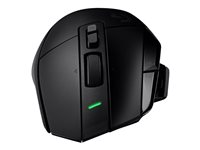 Logitech G G502 X PLUS - Mus - optisk - 11 knappar - trådlös - 2.4 GHz - USB Logitech LIGHTSPEED-mottagare - svart 910-006162