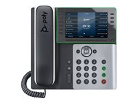 Poly Edge E500 - VoIP-telefon med nummerpresentation/samtal väntar - 3-riktad samtalsförmåg - SIP, SDP - 48 linjer 82M94AA