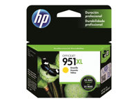 HP 951XL - Lång livslängd - gul - original - bläckpatron - för Officejet Pro 251dw, 276dw, 8100, 8600, 8600 N911a, 8610, 8615, 8620, 8625, 8630 CN048AE#BGX
