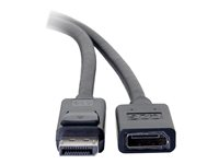 C2G 3ft DisplayPort Extension Cable - DisplayPort 1.4 - 8K UHD - M/F - DisplayPort-förlängningskabel - DisplayPort (hane) till DisplayPort (hona) - DisplayPort 1.4 - 91.4 cm - stöd för 8K 54450