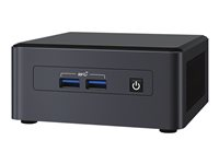 Intel Next Unit of Computing Kit 11 Pro Kit - NUC11TNHv7 - mini-PC - AI Ready - Core i7 1185G7 3 GHz - vPro - 0 GB - ingen HDD BNUC11TNHV70002