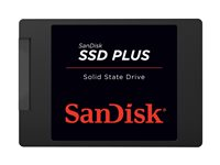 SanDisk SSD PLUS - SSD - 480 GB - inbyggd - 2.5" - SATA 6Gb/s SDSSDA-480G-G26