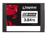Kingston Data Center DC450R - SSD - krypterat - 3.84 TB - inbyggd - 2.5" - SATA 6Gb/s - 256 bitars AES - Self-Encrypting Drive (SED) SEDC450R/3840G