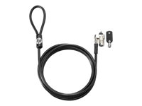HP Keyed Cable Lock - Lås för säkerhetskabel - 1.83 m T1A62AA