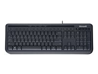 Microsoft Wired Desktop 600 for Business - Sats med tangentbord och mus - USB - nordisk - svart 3J2-00011