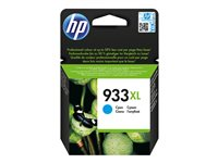 HP 933XL - Lång livslängd - cyan - original - bläckpatron - för Officejet 6100, 6600 H711a, 6700, 7110, 7510, 7610, 7612 CN054AE#301