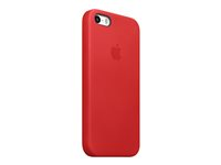 Apple - Fodral för mobiltelefon - läder - röd MF046ZM/A
