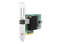 HPE 81E - Värdbussadapter - PCIe 2.0 x4 / PCIe x8 låg profil - 8Gb Fibre Channel - för Modular Smart Array 1040, 2040; ProLiant DL360e Gen8, DL370 G6, DL385p Gen8, SL210t Gen8 AJ762B