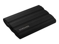 Samsung T7 Shield MU-PE2T0S - SSD - krypterat - 2 TB - extern (portabel) - USB 3.2 Gen 2 (USB-C kontakt) - 256 bitars AES - svart MU-PE2T0S/EU