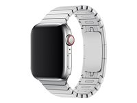 Apple 38mm Link Bracelet - Klockrem för smart klocka - 135-195 mm - silver - för Watch (38 mm, 40 mm, 41 mm) MUHJ2ZM/A