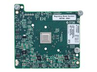 HPE 544M - Nätverksadapter - PCIe 3.0 x8 - 10 GigE, InfiniBand, 40 Gigabit LAN - 2 portar - för ProLiant BL660c Gen8; Mellanox SX1018HP Ethernet Switch for c-Class BladeSystem 644161-B22
