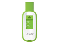 Lexar JumpDrive S23 - USB flash-enhet - 32 GB - USB 3.0 - grön LJDS23-32GABEU
