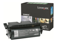 Lexmark - Lång livslängd - svart - original - tonerkassett LCCP, LRP - för Lexmark T520, T522, X520, X522 12A6835