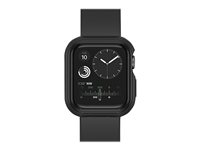 OtterBox EXO EDGE - Stötsskydd för smartwatch - polykarbonat, TPE - svart - för Apple Watch (40 mm) 77-63619