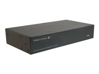 C2G TruLink 4-Port VGA + 3.5mm Audio over Cat5 Extender - Base Unit - Förlängd räckvidd för audio/video - över CAT 5 - 4 portar - upp till 300 m 89009