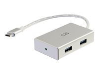 C2G USB-C Hub with 4 USB-A Ports - Hubb - 4 x USB 3.1 - skrivbordsmodell 89153