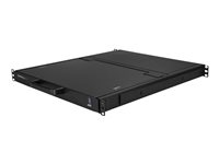 StarTech.com Rackmonterad KVM-konsol HD 1080p - 1-ports VGA KVM med 17-tums LCD-skärm för serverrack - 1U LCD KVM-låda med kablar och hårdvara - USB-support - 50.000 MTBF - KVM-konsol med omkopplare för tangentbord/video/mus - 1 portar - USB - 17.3" - kan monteras i rack - 1920 x 1080 Full HD (1080p) @ 60 Hz - 300 cd/m² - 800:1 - VGA - svart - 1U RKCONS17HD