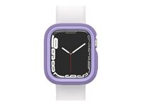 OtterBox EXO EDGE - Stötsskydd för smartwatch - polykarbonat, TPE - reset purple - för Apple Watch (41 mm) 77-87564