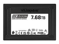 Kingston Data Center DC1500M - SSD - 7.68 TB - inbyggd - 2.5" - U.2 PCIe 3.0 x4 (NVMe) SEDC1500M/7680G