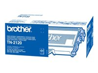 Brother TN2120 - Svart - original - tonerkassett - för Brother DCP-7030, 7040, 7045, HL-2140, 2150, 2170, MFC-7320, 7440, 7840; Justio DCP-7040 TN2120