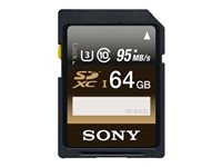 Sony SF-64UZ - Flash-minneskort - 64 GB - UHS Class 3 / Class10 - SDXC UHS-I SF64UZ