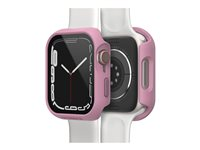OtterBox Eclipse - Skydd front cover för smartwatch - med skärmskydd - mulberry muse (rosa) - för Apple Watch (45 mm) 77-93669