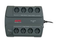 APC Back-UPS ES 400 - UPS - AC 230 V - 240 Watt - 400 VA - 6 Ah - utgångskontakter: 8 - Spanien, Portgual - träkol BE400-SP