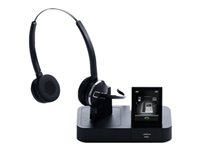 Jabra PRO 9465 Duo - Headset - på örat - DECT - trådlös - aktiv brusradering 9465-29-804-101