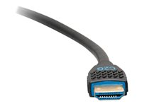 C2G 3ft 4K HDMI Cable with Ethernet - Premium Certified - High Speed - 60Hz - HDMI-kabel med Ethernet - HDMI hane till HDMI hane - 91.4 cm - skärmad - svart - stöd för 4K 50181