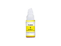 Canon GI 490 Y - 70 ml - gul - original - påfyllnadsbläck - för PIXMA G1400, G1410, G1411, G2400, G2410, G3400, G3411, G3415, G4400, G4411 0666C001