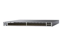 Cisco Catalyst 3850-48XS-E - Switch - L3 - Administrerad - 48 x 1 Gigabit / 10 Gigabit SFP+ + 4 x QSFP+ - främre till bakre luftflöde - skrivbordsmodell, rackmonterbar WS-C3850-48XS-E